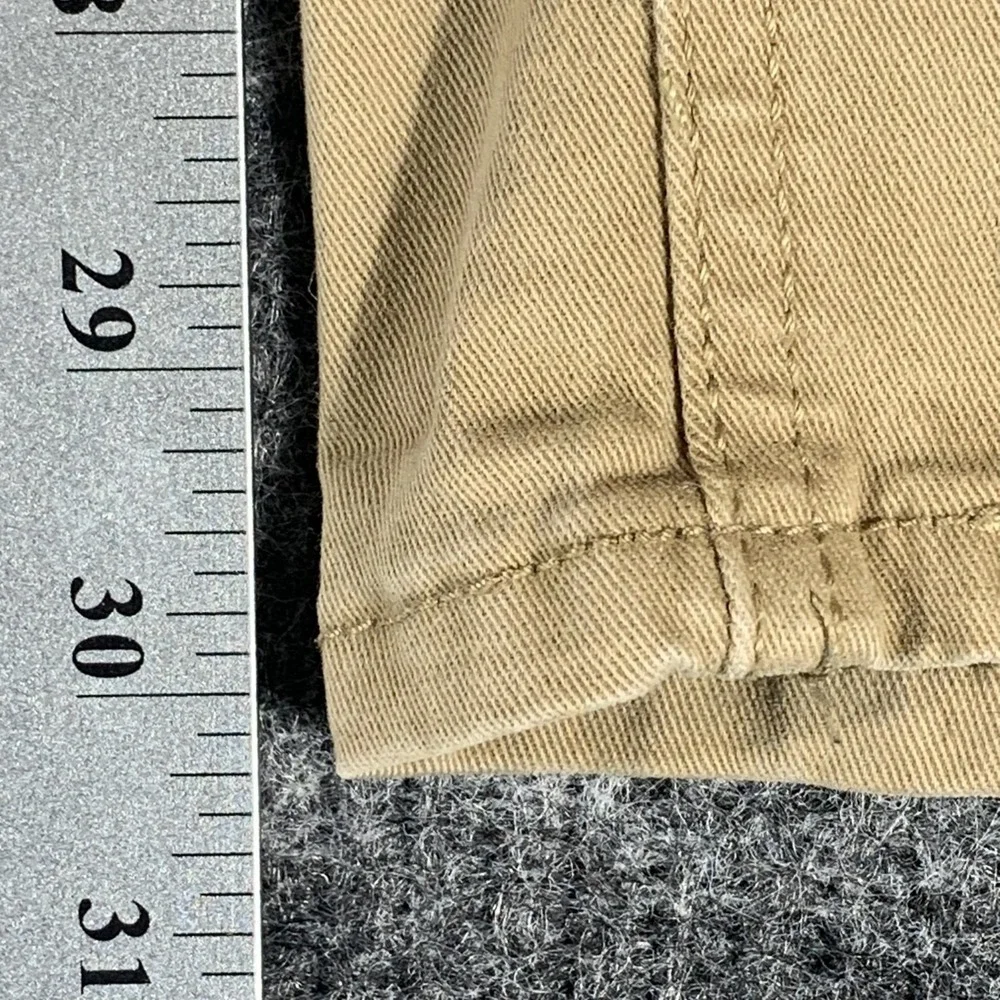 Levis‎ Pants Mens 30x30 Beige Denim Flat Front Straight Stretch Gold Signature